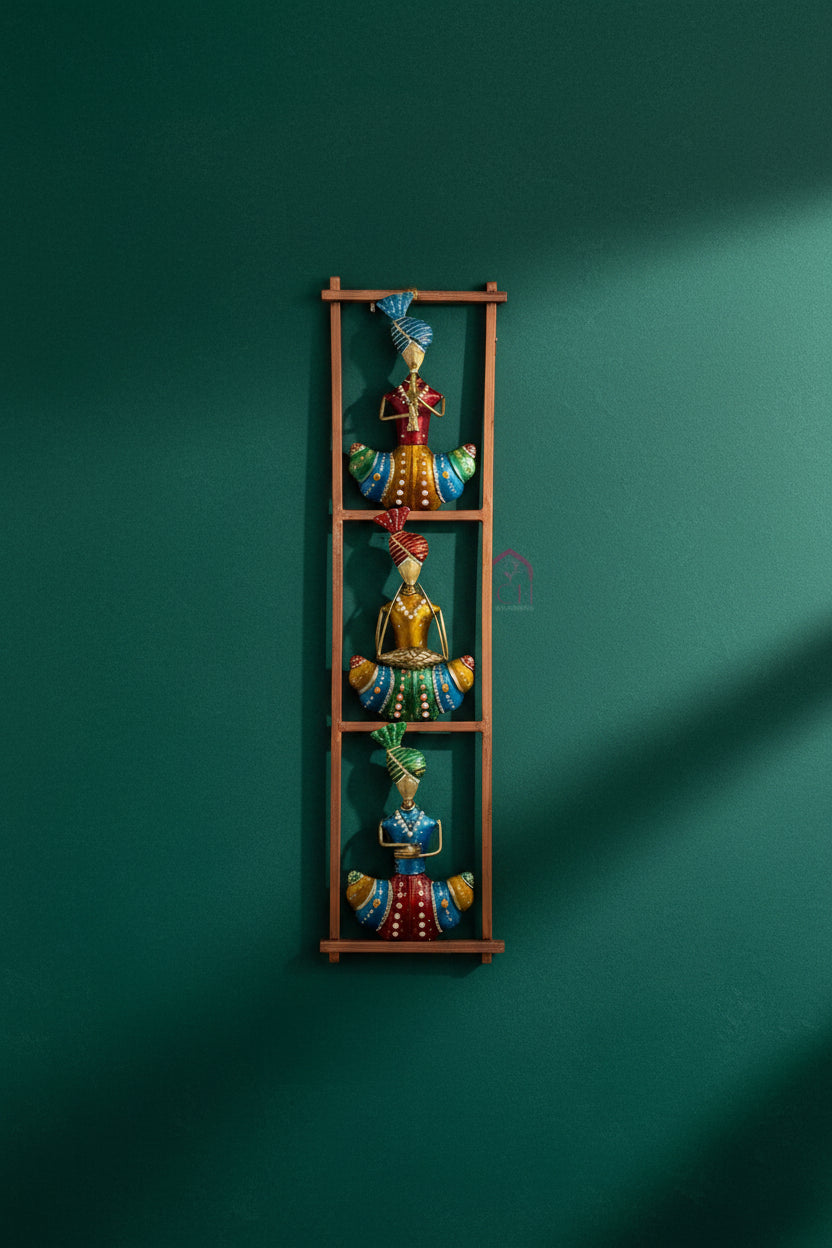 Vertical Metal Three Musician Set