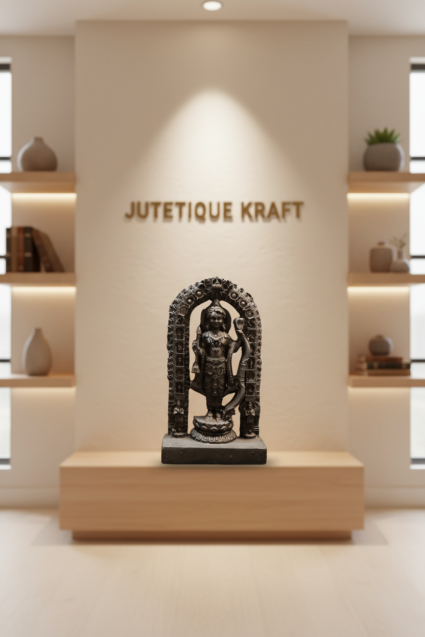 Statue of Ram Lalla (Ayodhya Temple Replica) by Jutetique