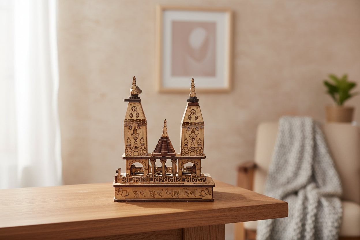 Kashi Vishwanath Temple 3D Miniature Model