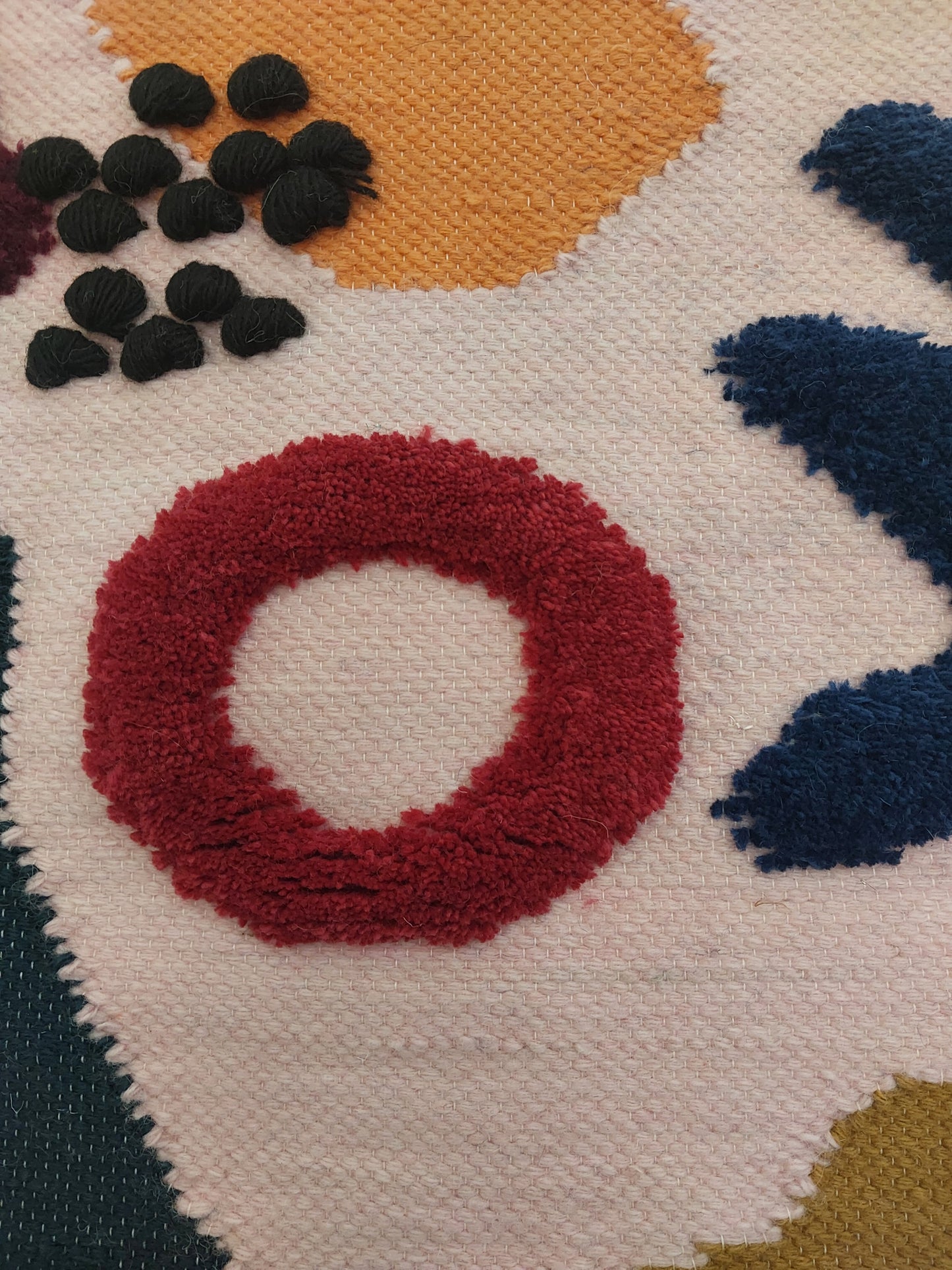 Abstract Geometric Hand-Woven Wall Hanging – The Modern Muse