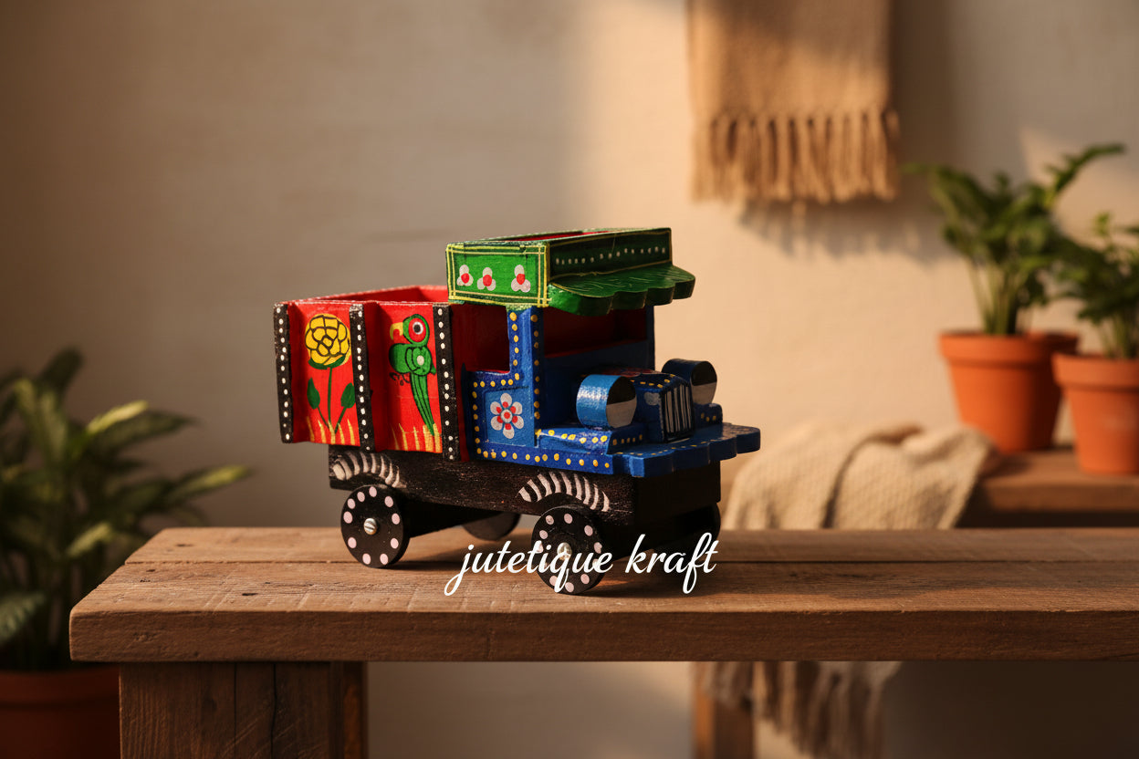 Handmade Wooden Toy Truck