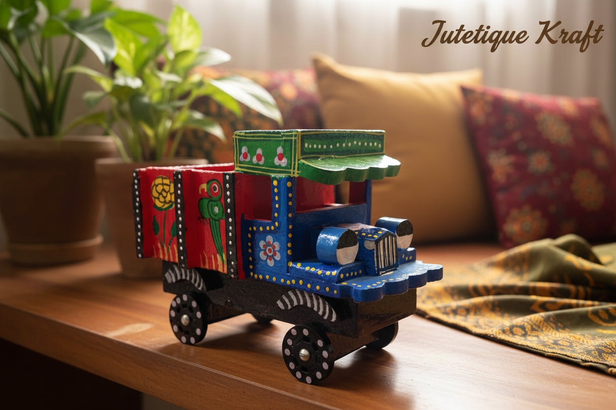 Handmade Wooden Toy Truck
