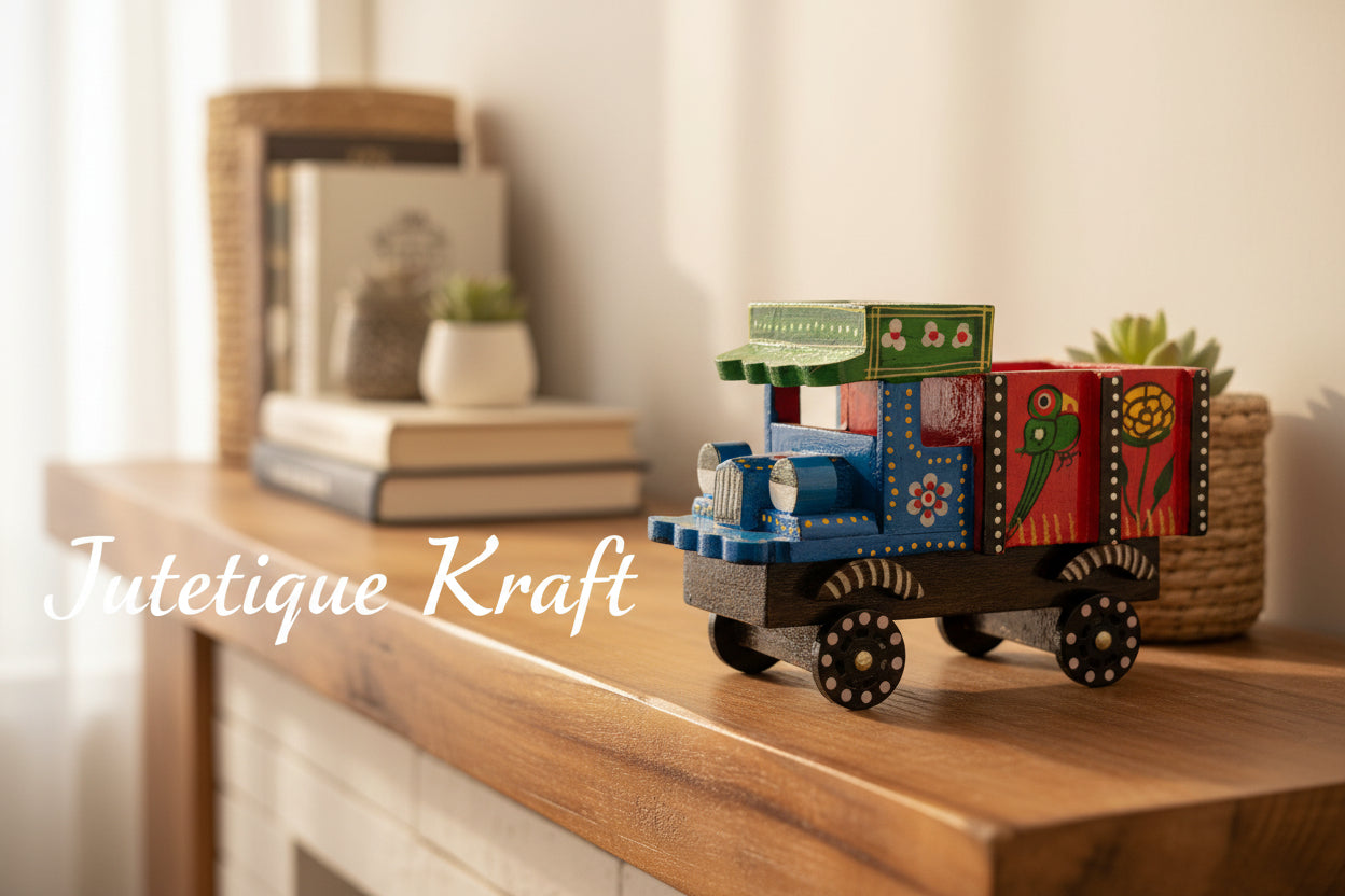 Handmade Wooden Toy Truck