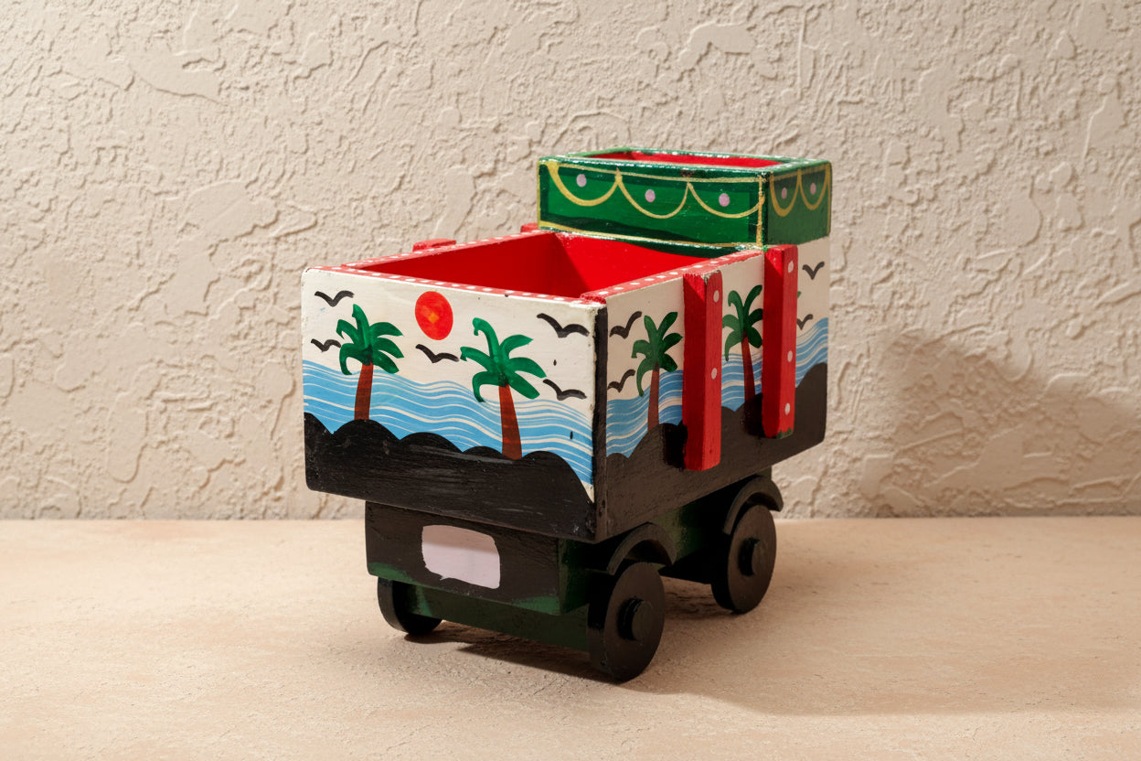 Handmade Wooden Toy Truck