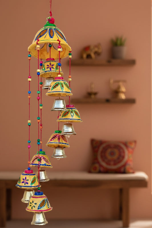 Decorative Layered Bells by Jutetique Kraft