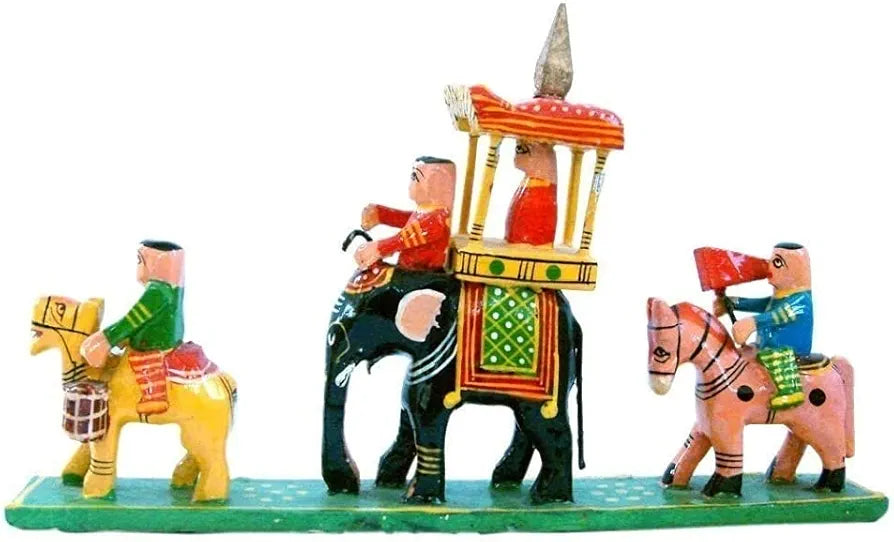 Wooden Traditional Baarat Set