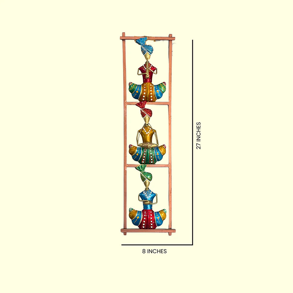Vertical Metal Three Musician Set