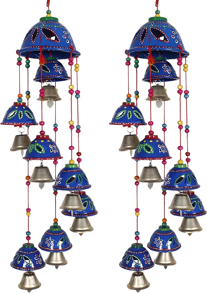 Decorative Layered Bells by Jutetique Kraft