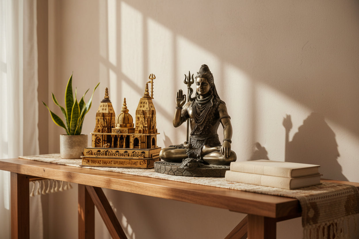Kashi Vishwanath Temple 3D Miniature Model