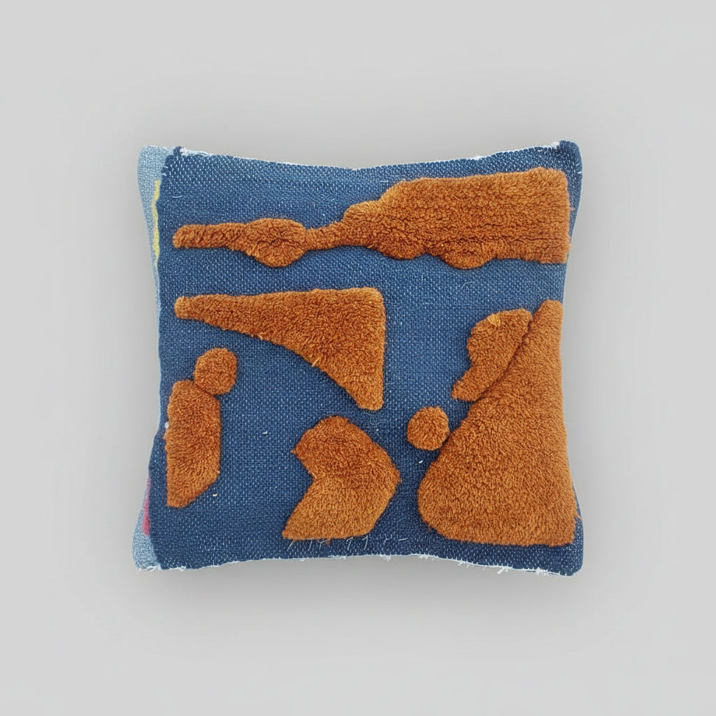 Handcrafted 18x18" Wool Decor Square