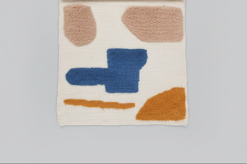 Handcrafted 18x18" Wool Decor Square