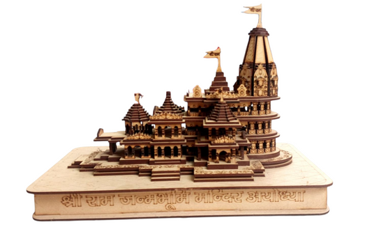 Ayodhya Ram Mandir 3D Miniature Model