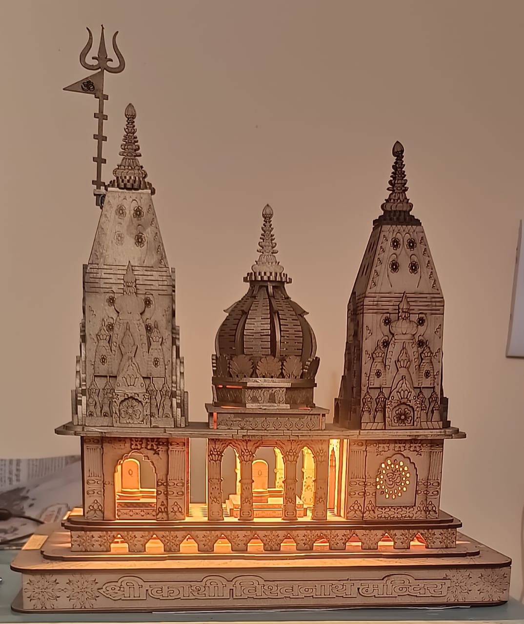 Kashi Vishwanath Temple 3D Miniature Model