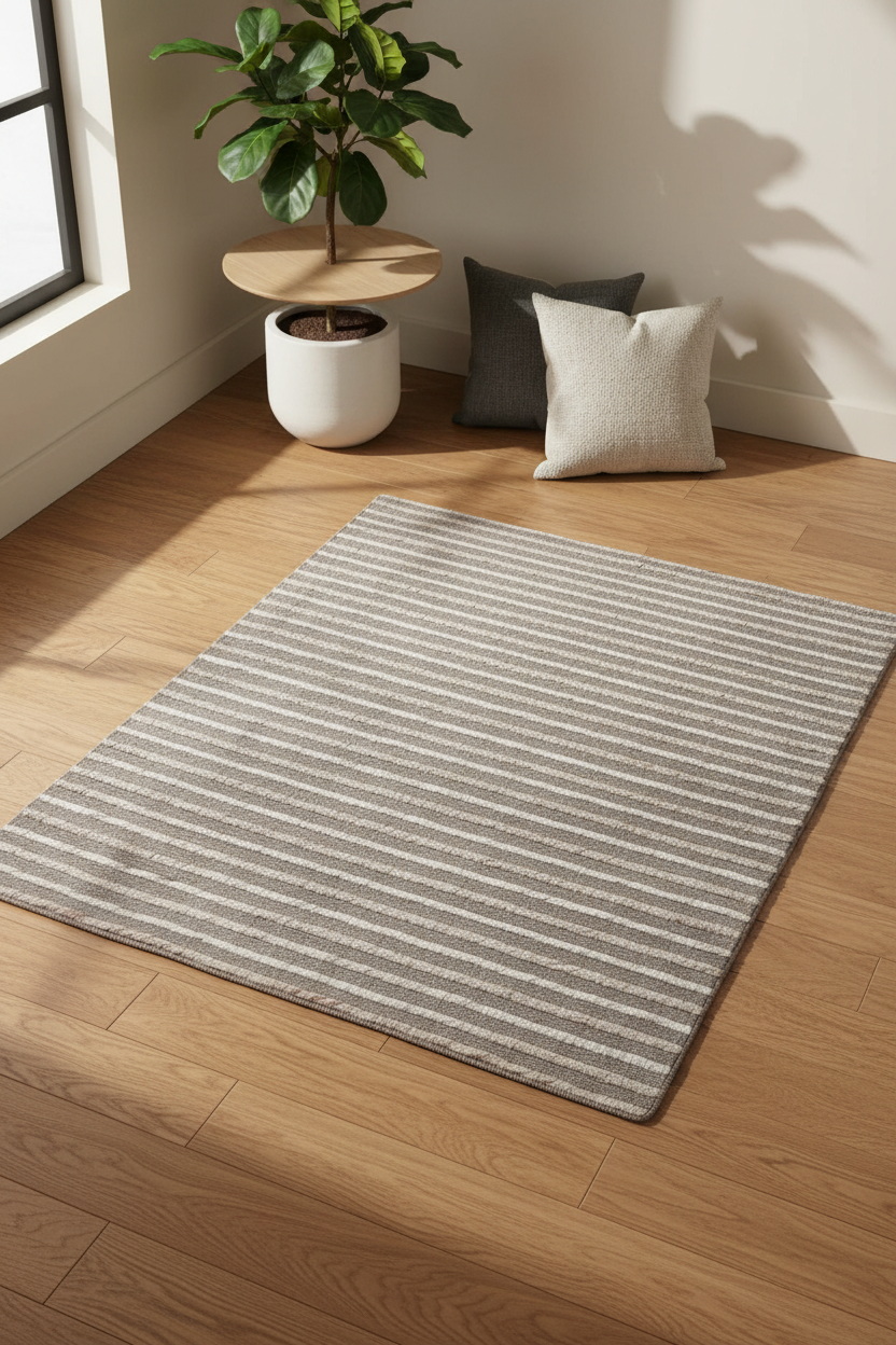 Exclusive Hand-Woven Wool Square (20" x 20" Inches)