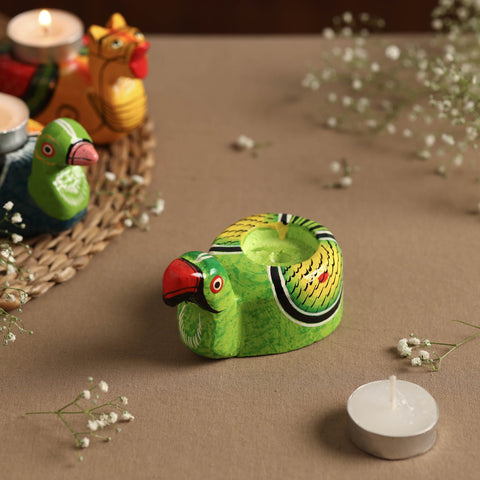 Wooden T Light candle holders