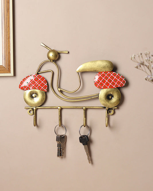 Metal Key Ring Holder Scooter