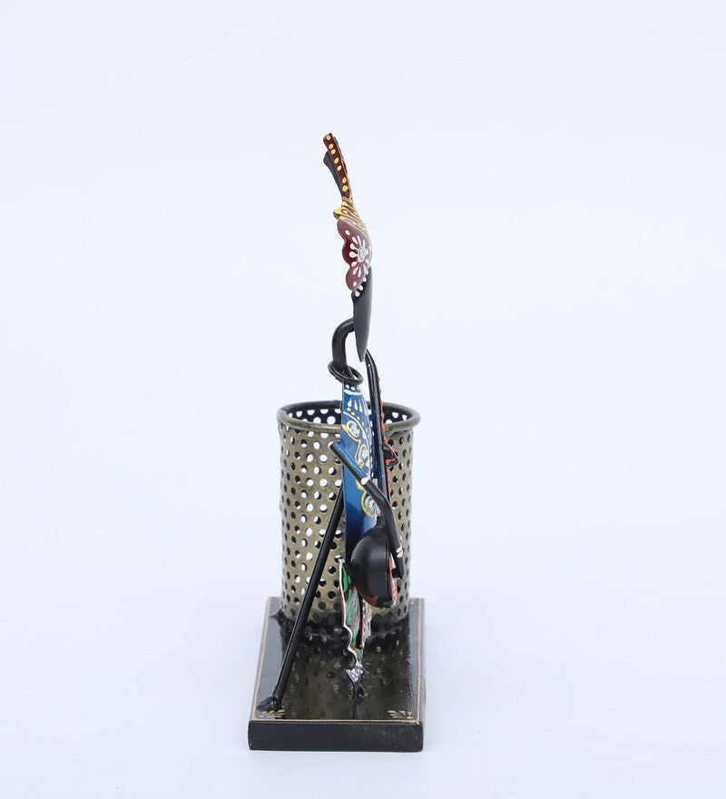 Handcrafted Sardar Musician Metal Pen Holder