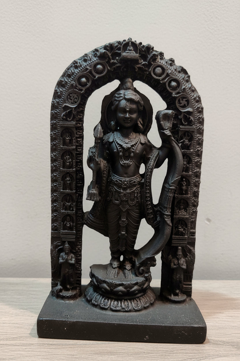 Statue of Ram Lalla (Ayodhya Temple Replica) by Jutetique