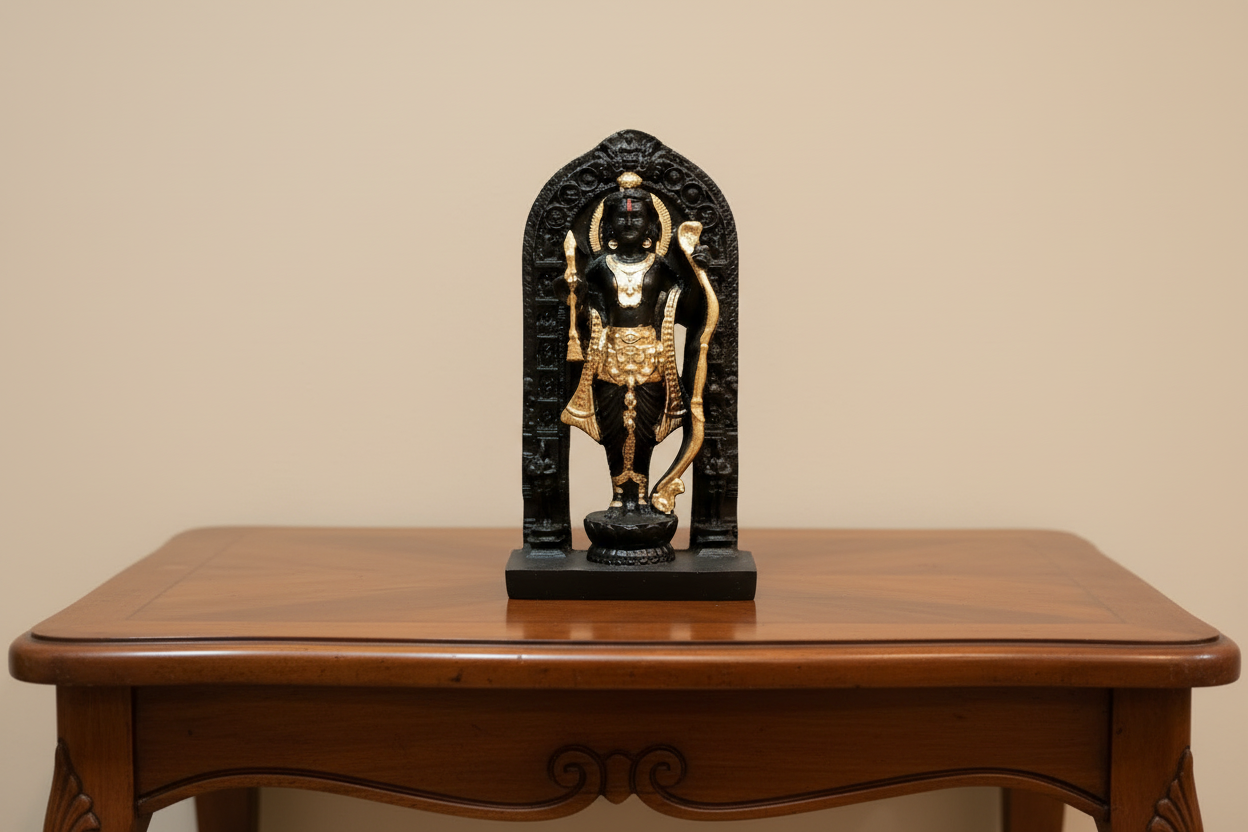 Statue of Ram Lalla (Ayodhya Temple Replica) by Jutetique