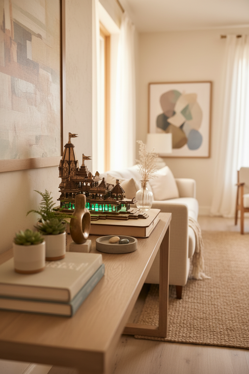 Ayodhya Ram Mandir 3D Miniature Model