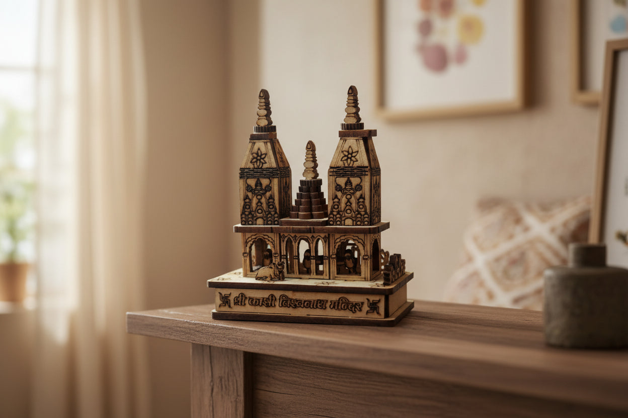 Kashi Vishwanath Temple 3D Miniature Model