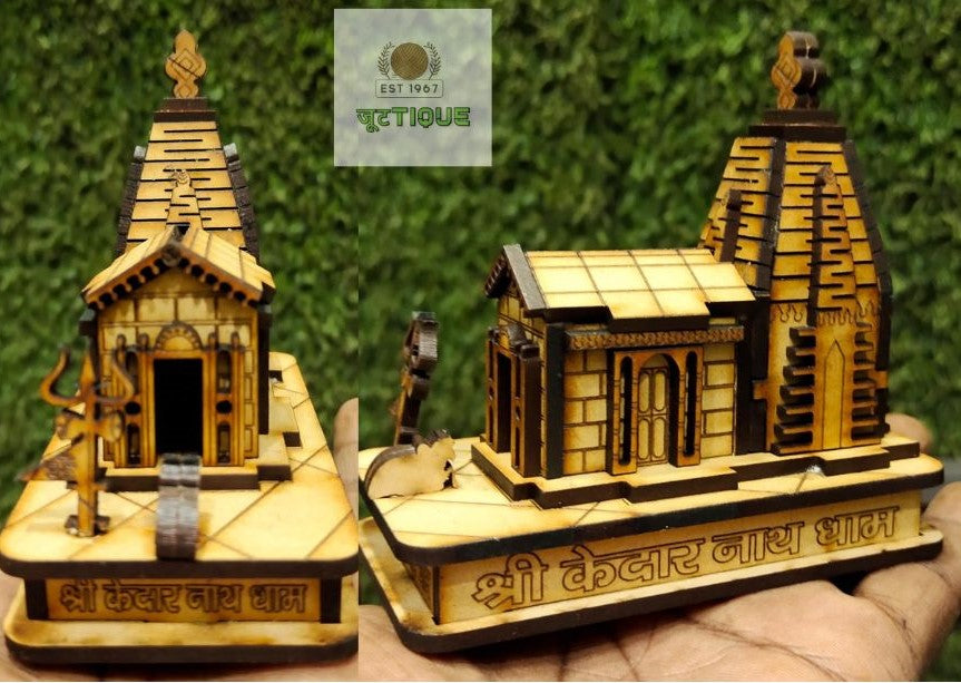 5" Kedarnath Temple 3D Miniature Model by Jutetique